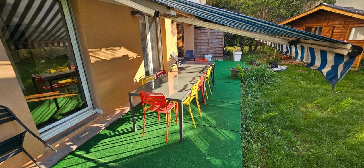 维勒班Le Phenix - Hypercentre 16 Personnes Garage Gratuit Wifi Jardin Barbecue Proche Parc Tete D'Or公寓 外观 照片